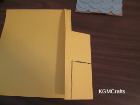 cut rectangles to make ovals