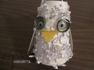 recycled owl