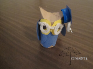 paper bag owl