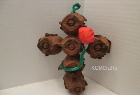 thumbnail of egg carton cross