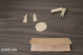 fold the rectangle in half