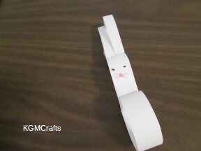 glue the rings together and add the face