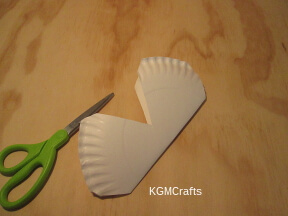 butterfly step 1 fold and cut the plate