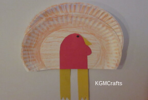 link to paper plate turkey