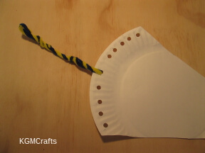 step 3 add the horn to the center hole