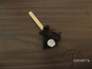 coin on a broom parable of the lost coin craft