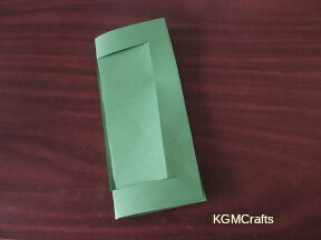 step 4 cut a cover sheet to hide your treasure