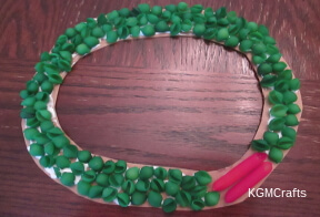 pasta wreath