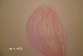 make leave shapes on paper