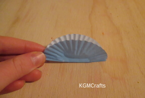 step 2 fold the cupcake liner
