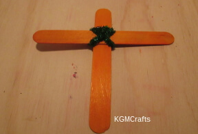 step 1 make the cross