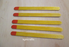 magnet step 1 color your craft sticks
