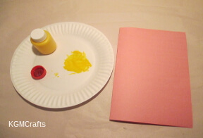 painted chick step 1 gather supplies