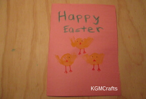 step 5 write the message on the card