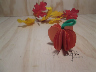 small 3d pumpkin