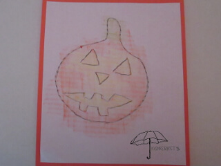 jack-o-lantern rubbing jack-o-lantern rubbing