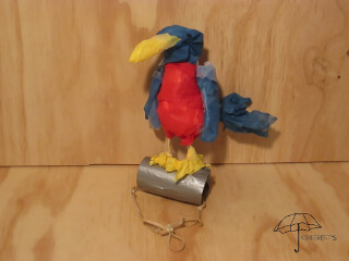 a parrot for your shoulder