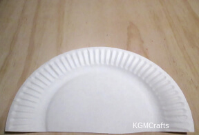 cat mask step 1 cut your paper plate so that it is 5 inches