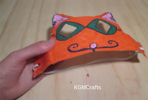 step 4 decorate your mask