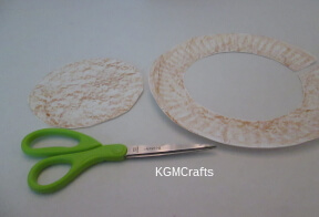 step 2 cut the rim of the plate