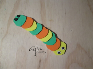 easy to make caterpillar