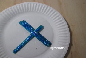 glue on the other wing