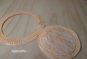 cut the rim off the plate