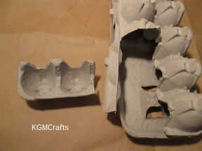 cut a egg carton