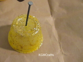 poke a hole with a nail