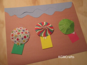 flatten the cupcake liners