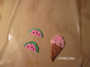 add ice cream to cone