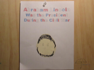 Abraham Lincoln craft Abraham Lincoln craft