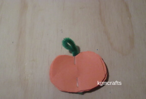 staple the pumpkins together
