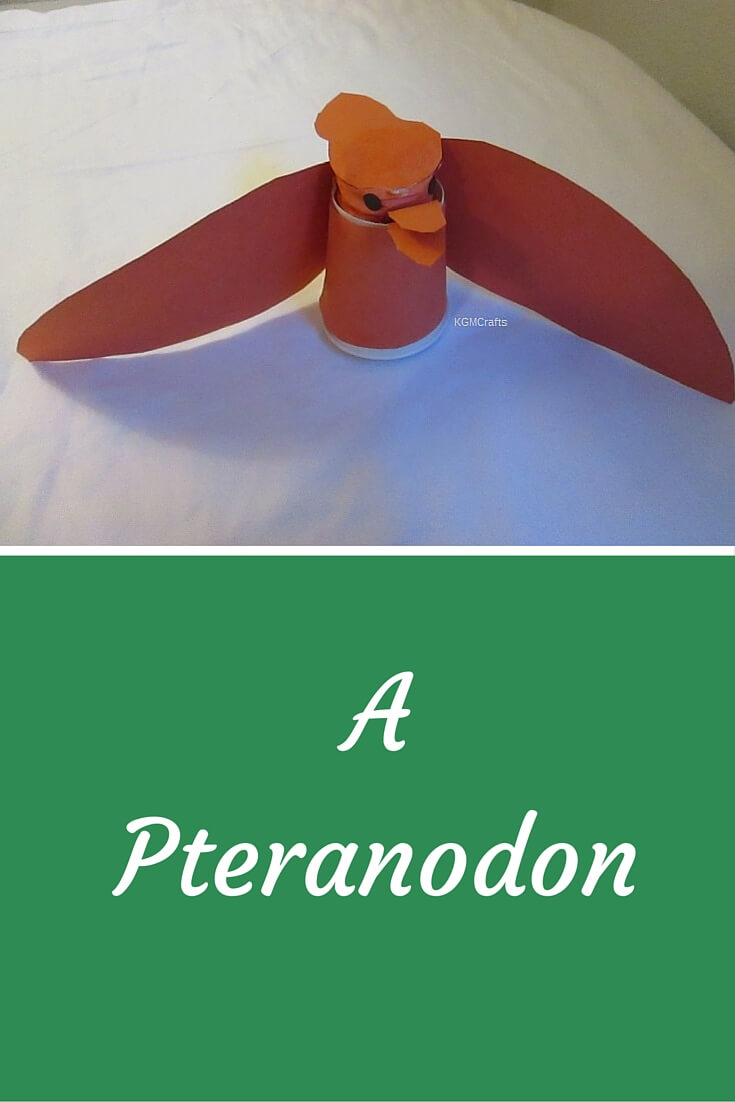 paper cup pteranodon