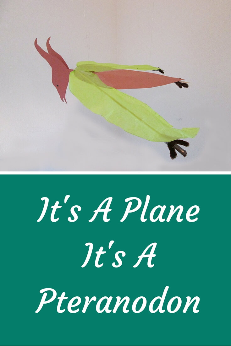 It's a plane no it's a pteranodon pteranodon mobile