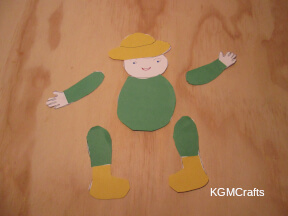 cut out the pieces and glue together