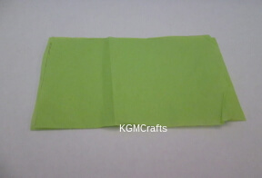 raisin box monster step 1 tissue paper