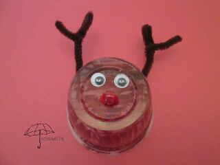recycled deer fruit cup deer