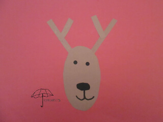 preschool project shape deer