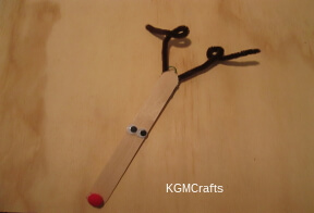 link to Popsicle stick reindeer
