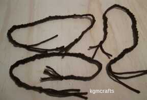 braid more yarn together