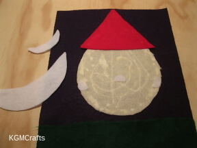 add Velcro for the beard