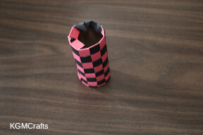 fold the top and bottom to the inside