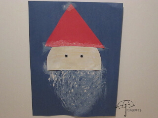 painted Santa