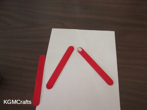 glue the corners together