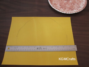 make the rim of the hat