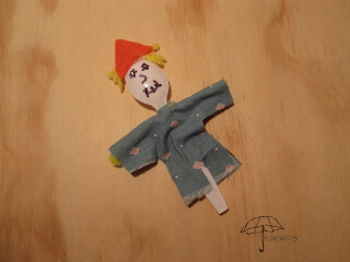 scarecrow made with a spoon