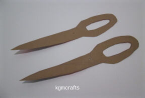 scissor pieces