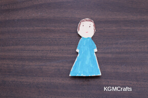 cut the doll out and color