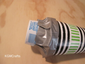 duck tape the container